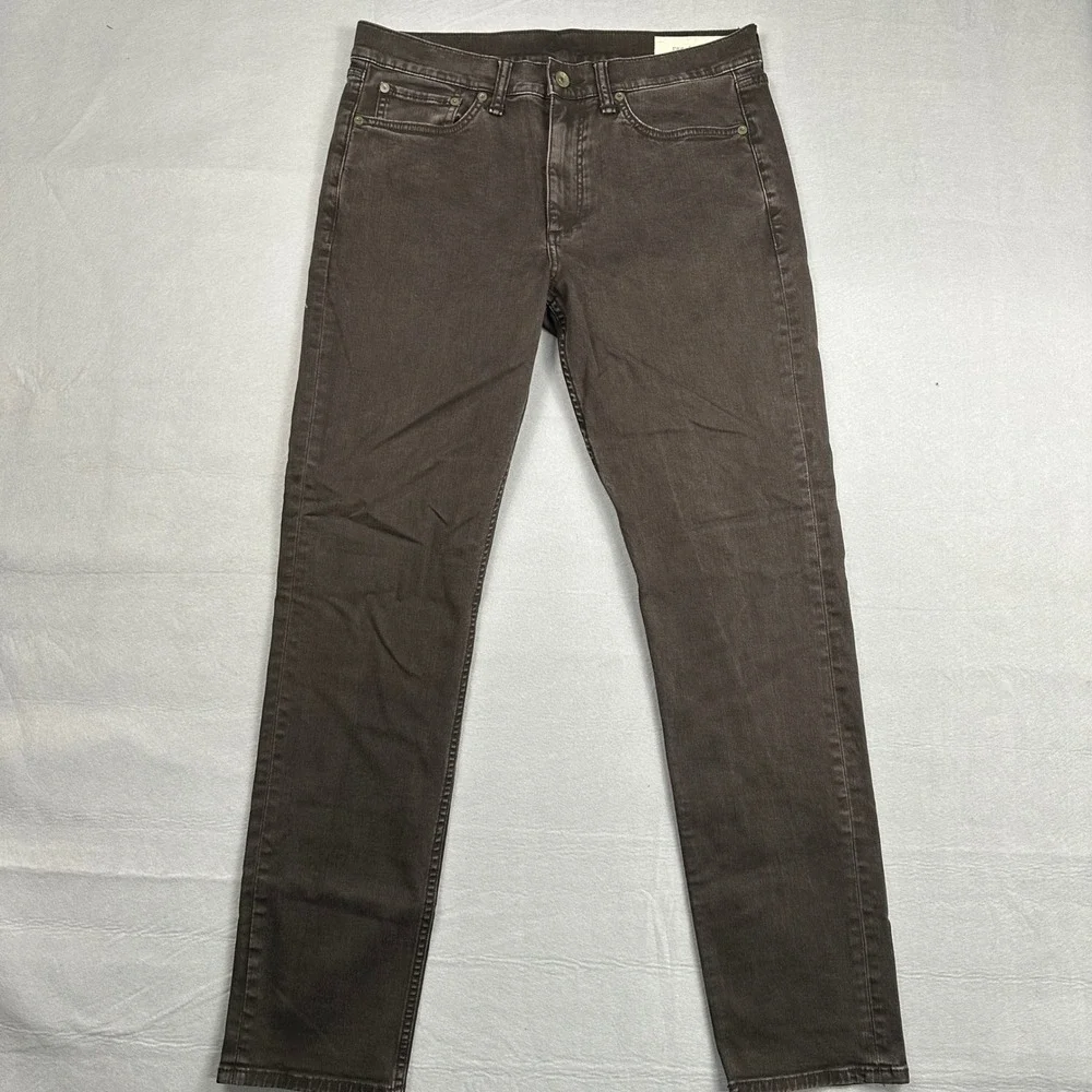 Rag & Bone Fit 2 Slim Jeans Mens 32x32 Toffee Brown MED23F1223L6TO Denim Pants